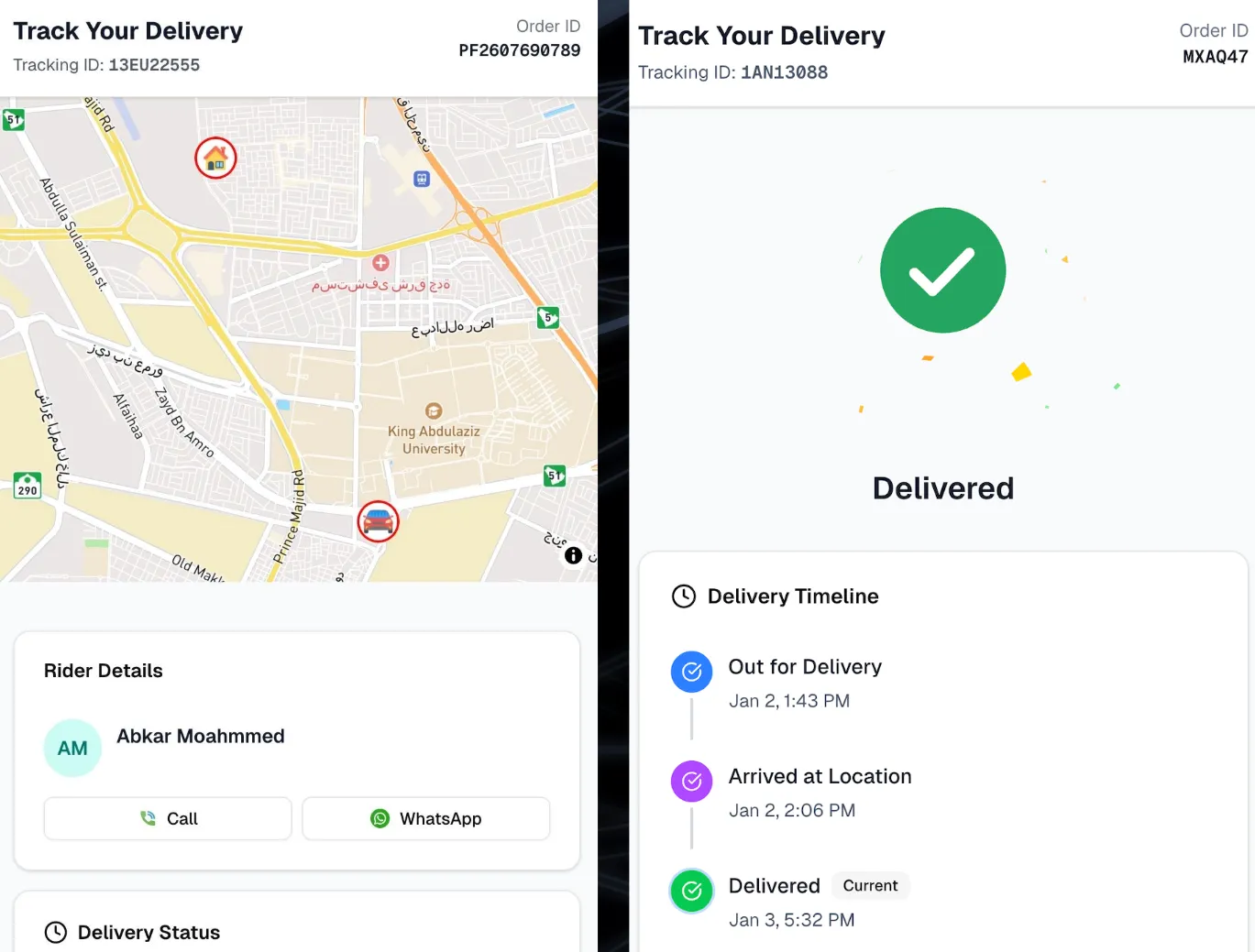 Customer Notifications